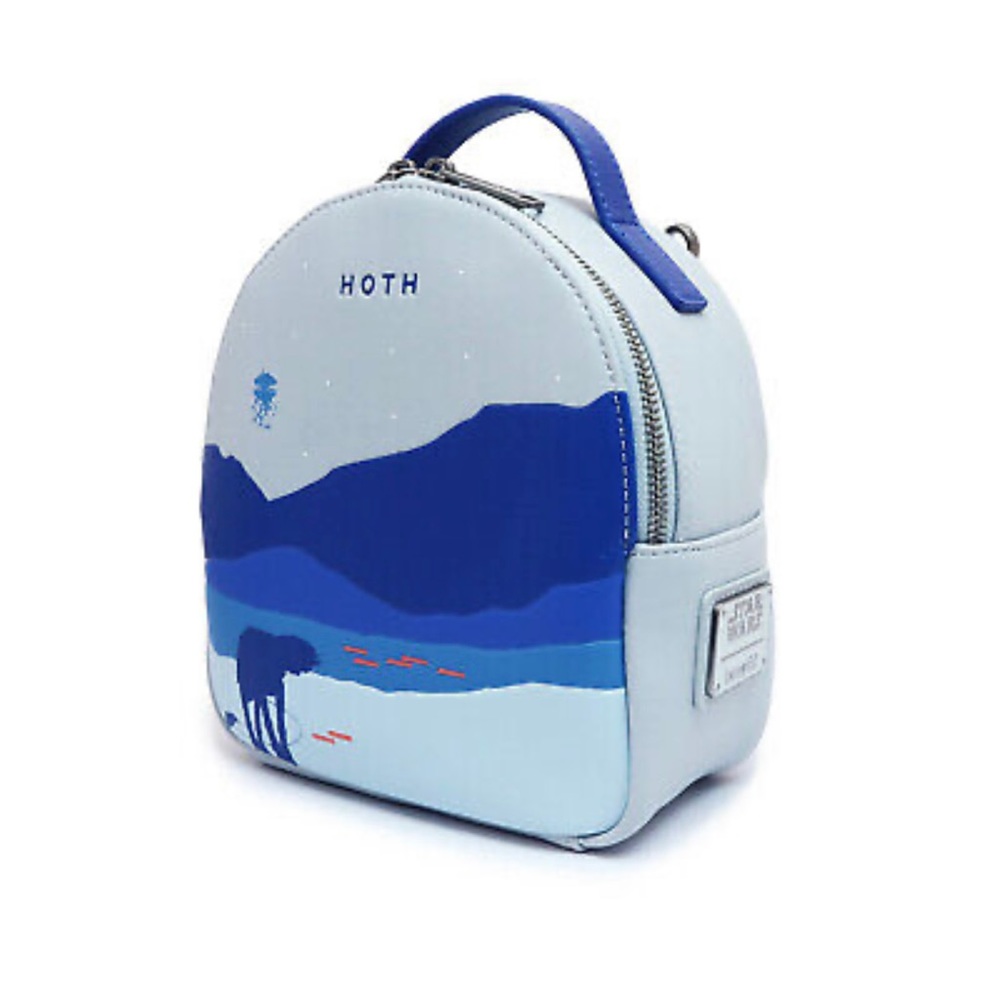 Loungefly Star Wars Collab Hoth Mini Backpack Blue from Japan
